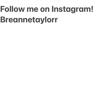 Follow me on Instagram 🥰